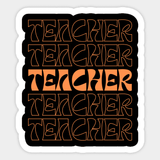 Teacher Sticker